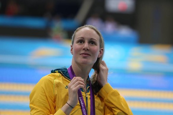 Olympic swimming Bronte Barratt.