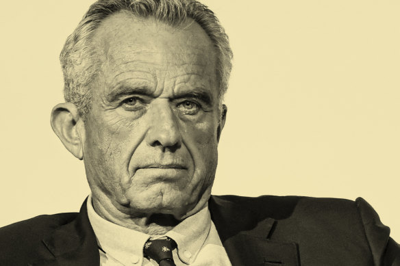Robert F. Kennedy Jr at a forum in New York City in July 2023.
