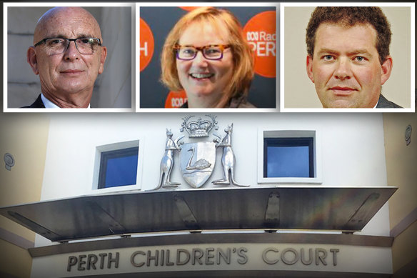 Interference in administration of justice? Last year’s case involved the Attorney-General John Quigley; Children’s Court Magistrate Catherine Crawford and Children’s Court president Hylton Quail. 