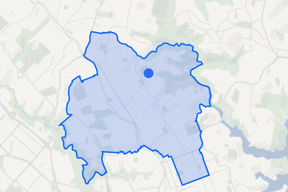 How the Killara High catchment will reduce from 2028. 