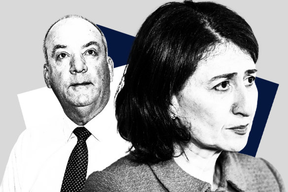 Gladys Berejiklian and Daryl Maguire.