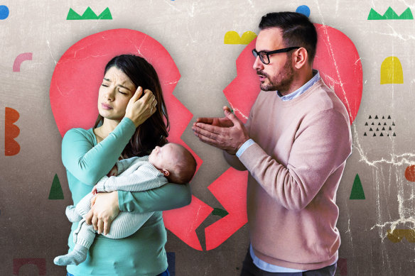 The transition to parenting can be a rocky time for couples.