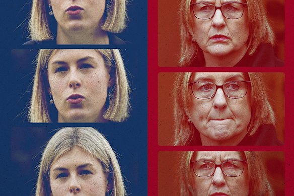  Opposition Leader Jess Wilson and Premier Jacinta Allan.