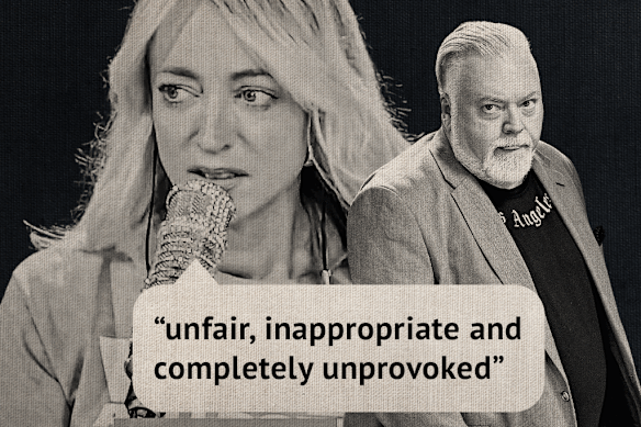 Jackie O Henderson criticised Kyle Sandilands behaviour in February in text messages to bosses at ARN.