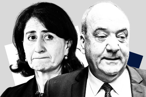 Gladys Berejiklian and Daryl Maguire. 