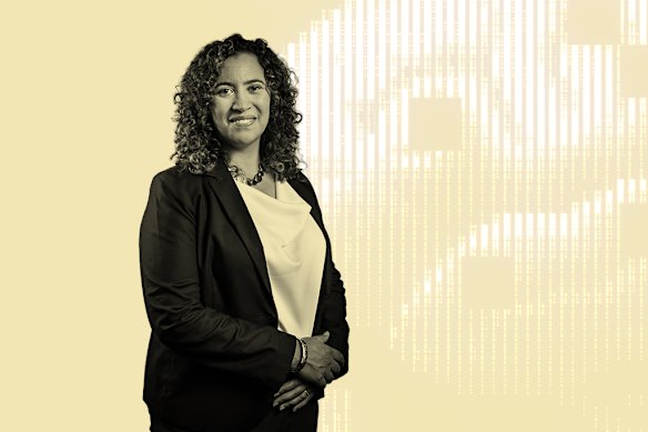 Meredith Broussard, a professor at New York University and author of More Than a Glitch. 
