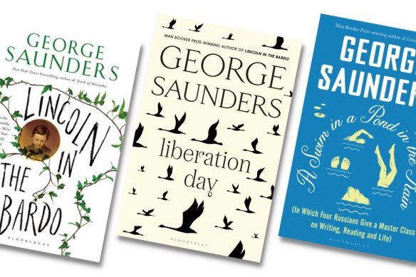 George Saunders’ books include the Booker Prize-winning novel Lincoln in the Bardo, new story collection Liberation Day and non-fiction collection A Swim in the Pond with Rain.