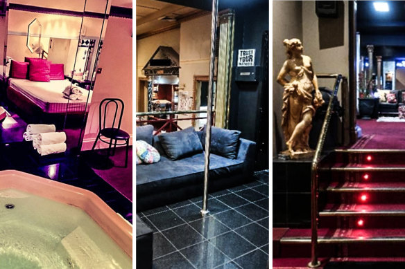 This brothel was operating as a rehab facility until a meth lab was discovered on the premises.