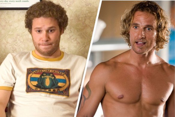 How did Seth Rogen and his schlubby housemates replace the bare-chested likes of Matthew McConaughey?