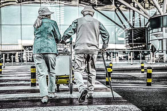Sadly, we no longer take trips overseas, but we do have to fly from time to time. 