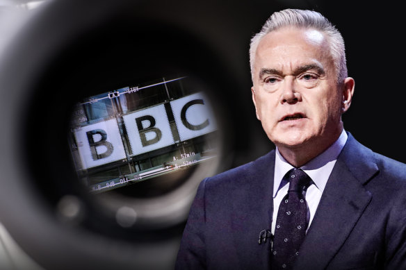 BBC presenter Huw Edwards.