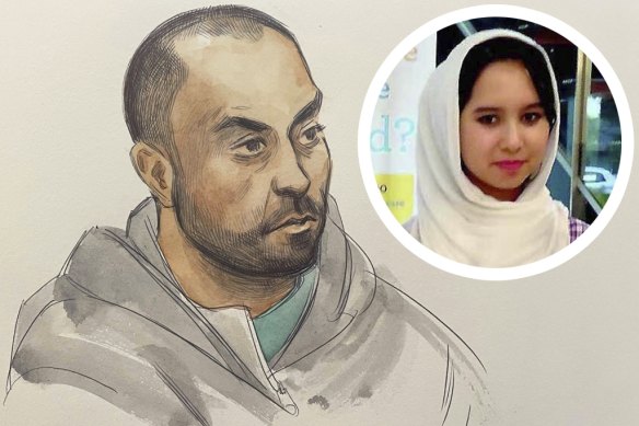 Mohammad Ali Halimi sentenced to life in prison with a minimum term of 19 years for the murder of Ruqia Haidari.