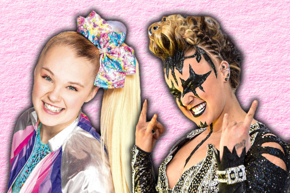 The world has followed JoJo Siwa growing up, from loving hair bows at age 11  to a very different look as an adult singer.
