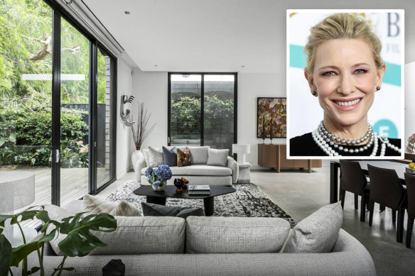Cate Blanchett and Andrew Upton have listed their Melbourne property for sale.
