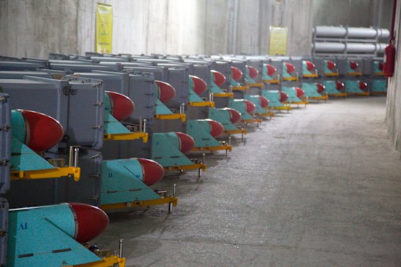Since 2011, Iran has boasted of underground facilities across the country, as well as along the southern coast near the strategic Strait of Hormuz. 