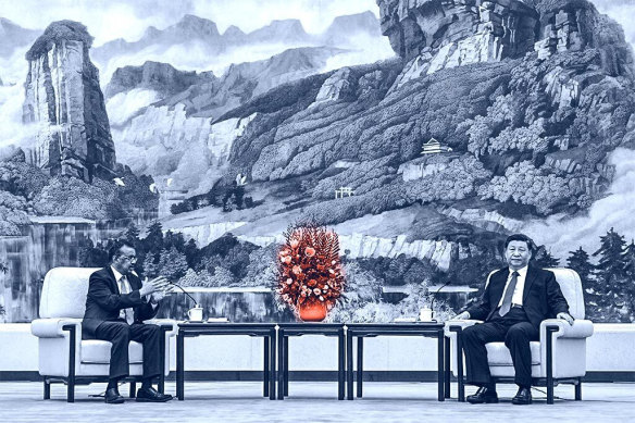 The WHO's Tedros Adhanom and Xi Jinping meet in Beijing on January 28 to discuss the outbreak. 