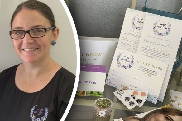 Soul Garden business owner Fleur McKinlay has had to shut her business after she got COVID-19 and her workers were potentially exposed to the virus.