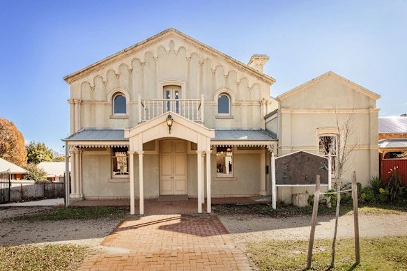 Paul Flegel’s home at Oddfellows Hall, Beechworth.