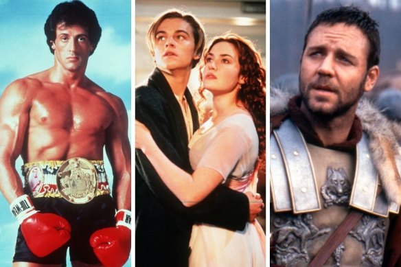 Best picture winners Rocky and Titanic were preferred by critics, while Gladiator was a favourite with audiences.
