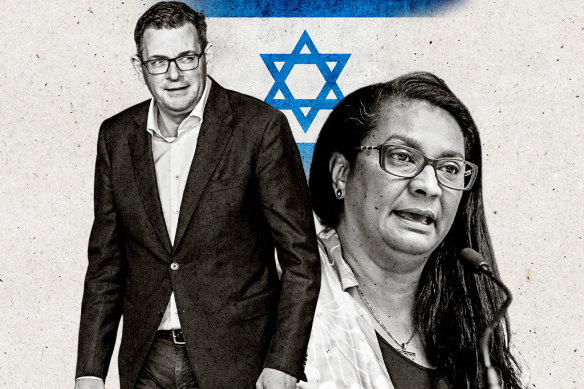 Daniel Andrews and Nova Peris becoming patrons of a new pro Israel group