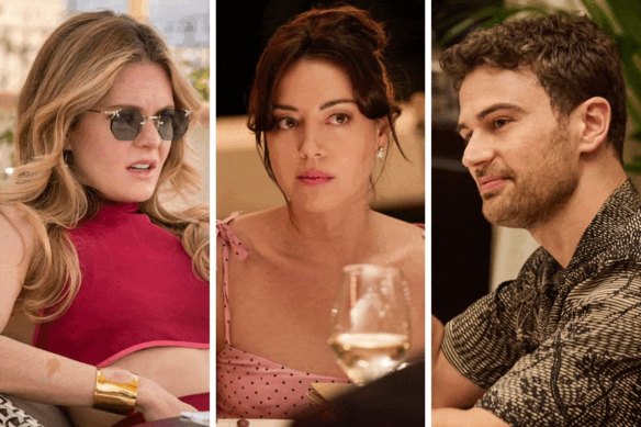 Characters from season two of The White Lotus.