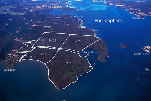 There are plans to subdivide the 400-hectare property at Fame Cove.