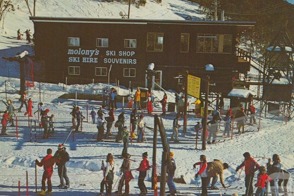 Molony’s ski shop at Dinner Plain. 