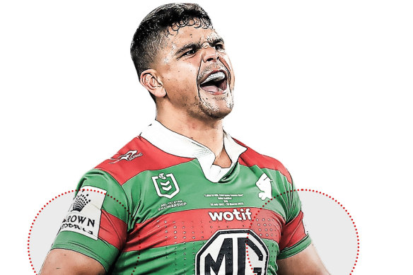 South Sydney Rabbitohs fullback Latrell Mitchell.