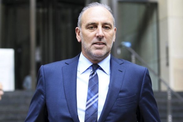 Mr Houston stepped down as leader in January and remains on leave.