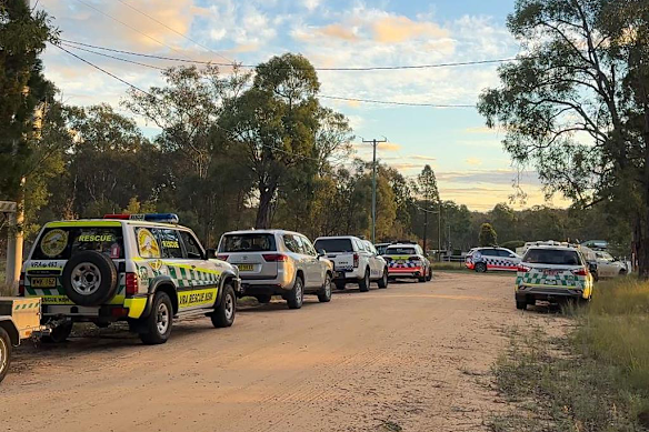 Police were called to the home on Monday afternoon.