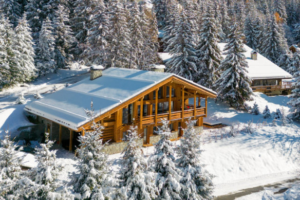 Chalet Berlioz in Meribel, France, is one of the properties available on the platform. 