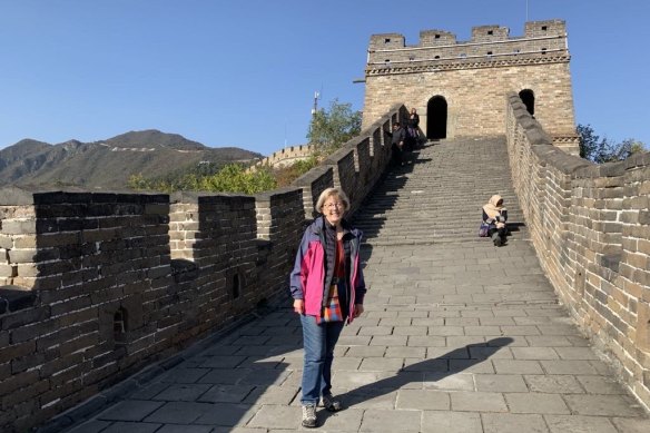 Wilma Skupch has travelled across the world in retirement.