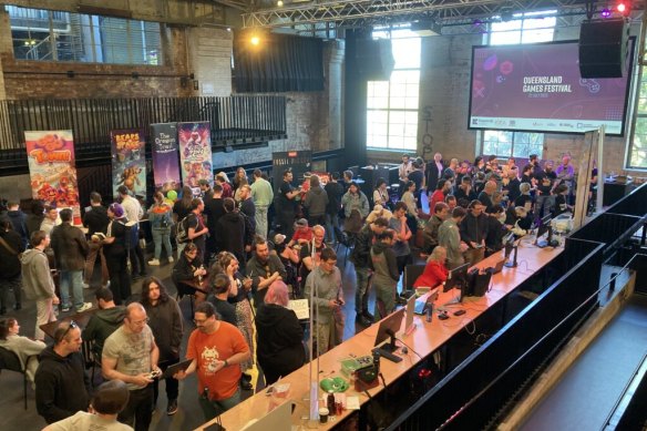 Queensland Games Festival takes place at the Brisbane Powerhouse and is free to attend.