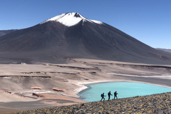 Ojos del Salado, Chile.