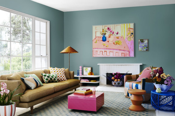 Dulux’s Wonder pastel palette represents hope after the pandemic uprooted the global community. Styling: Bree Leech