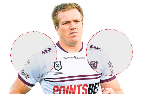 Manly Sea Eagles prop Jake Trbojevic.