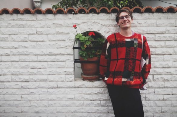 Matthew Knott is not afraid of bold fashion choices