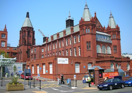 Birmingham Children’s Hospital.