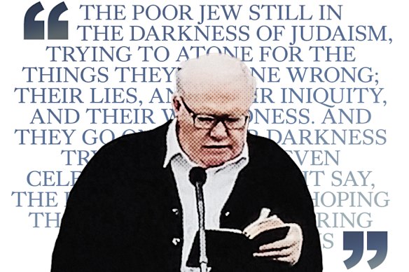 Publicly, the Plymouth Brethren Christian Church, led by Bruce Hales,  condemns antisemitism as “abhorrent”.
