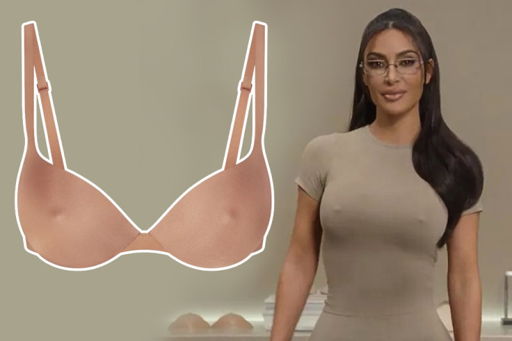 Kim Kardashian's Boobs Get Push-Up Bra Support
