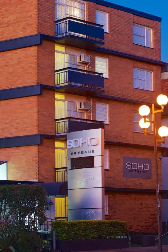 The Soho Brisbane hotel.