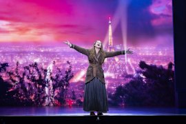Georgina Hopson in the lead role of Anastasia, at the Lyric Theatre, QPAC.