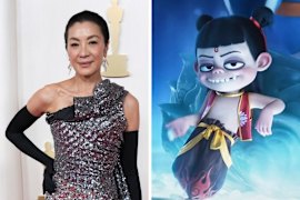 “Hell yes”: Michelle Yeoh was thrilled to help bring the English-language version of Ne Zha 2 to life.
