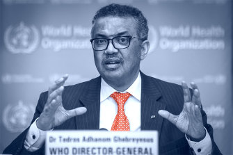 WHO head Tedros Adhanom Ghebreyesus, who has called on countries to pull together and act fast to stop the spread of the new coronavirus.