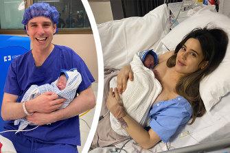 Channel Nine Perth power couple Michael Genovese and Jerrie Demasi have welcomed baby daughter Tommie into the world. 