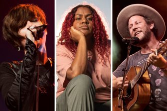 Must-see gigs for June (from left): Hayley Mary of the Jezabels, Miiesha and Ben Lee.