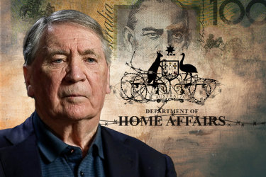 Ex-ASIO chief Dennis Richardson has found serious problems in the way Home Affairs let billions of dollars worth of contracts.