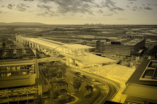 The Melbourne Airport Rail link project is part of Premier Daniel Andrews’ big infrastructure push.