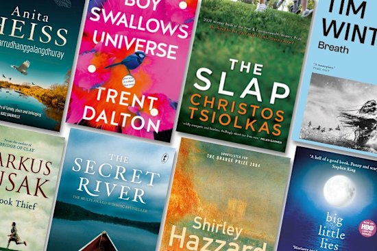 Our pick of great Australian reads includes books by Anita Heiss, Trent Dalton, Christos Tsiolkas, Tim Winton, Liane Moriarty, Shirley Hazzard, Kate Genville and Markus Zusak.