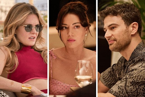 Characters from season two of The White Lotus.